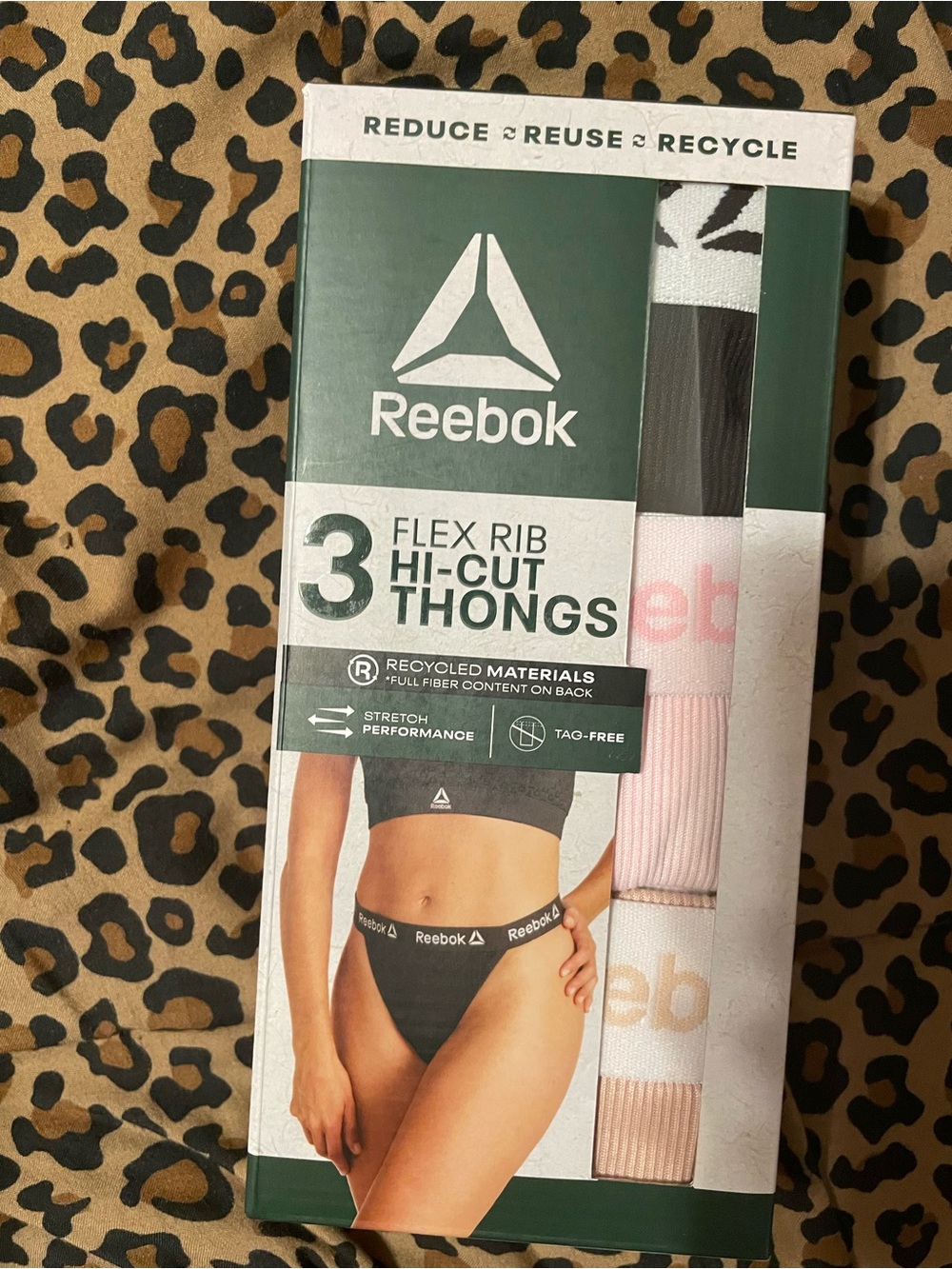 Reebok Hi-Cut Thongs, NEW